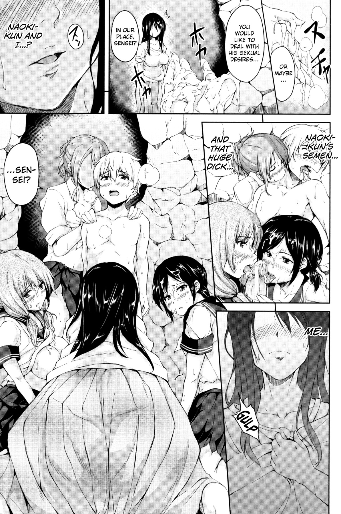 Hentai Manga Comic-Boy Meets Harem-Read-25